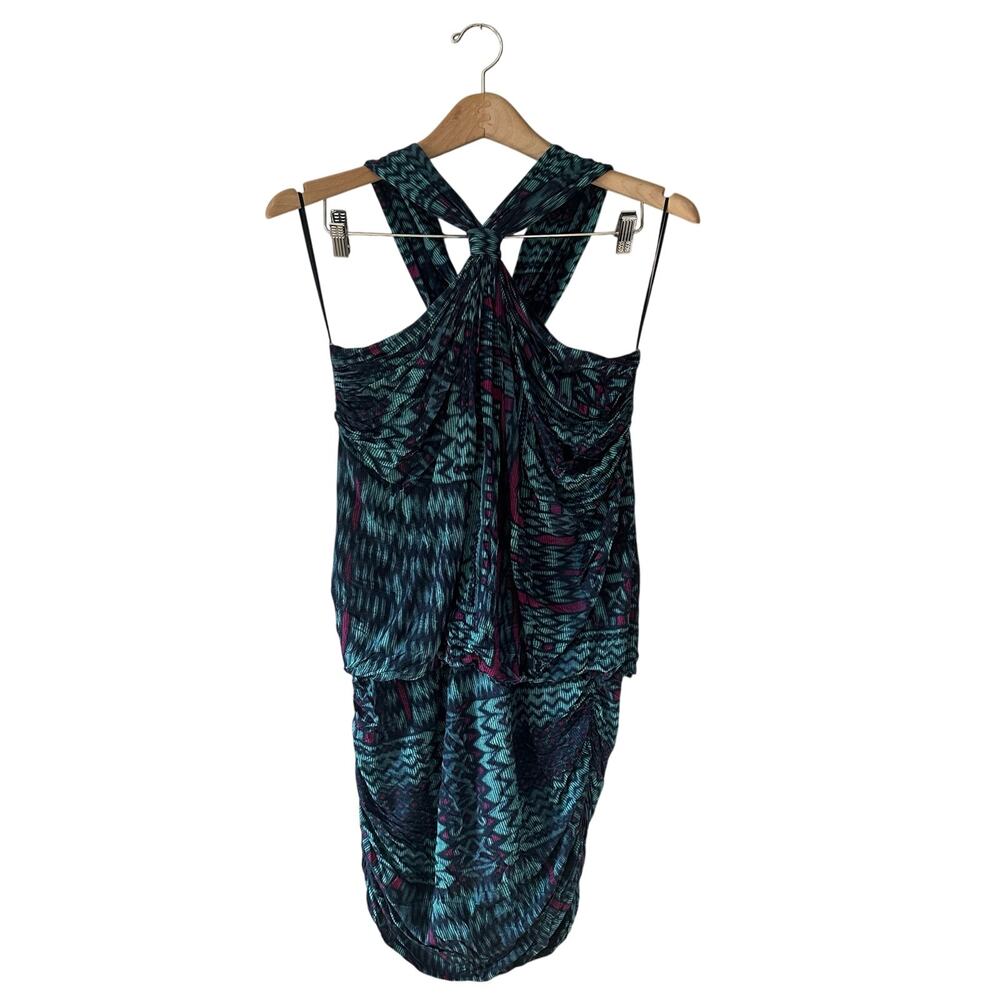 Yigal Azrouel Fez Print Mini Dress Size 3 NEW WITH TAGS